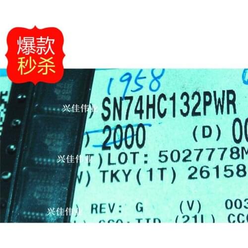 10PCS New original authentic SN74HC132PWR 74HC132PW HC132 TSSOP14 logic chips