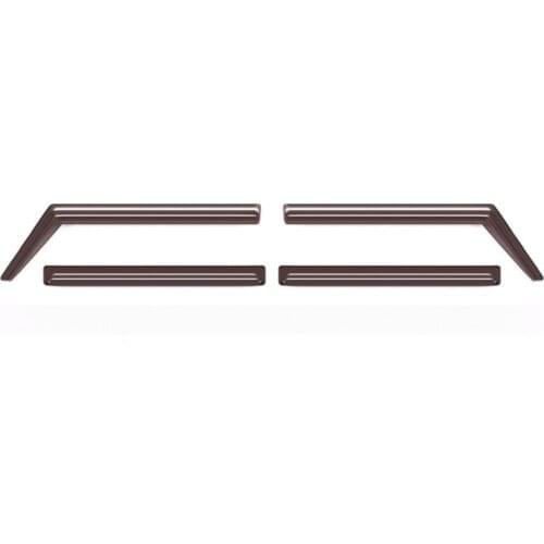 RC Acrylic Transparent Black Window Sun Visor Wind Rain Shield for 1/10 Trx-4 Bronco RC Crawler Car Upgrade Parts