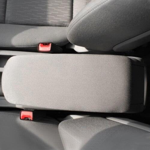 Car Accessories Microfiber Leather Center Console Lid Armrest Box Cover Sticker Trim For Audi A4 2003 2004 2005 2006 2007 2008