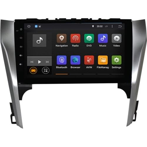 Android 10.0 Car GPS Navigation For Toyota Camry/AURION 2012-2014(Middle East) Car Radio Stereo With Bluetooth WiFi Mirror Link