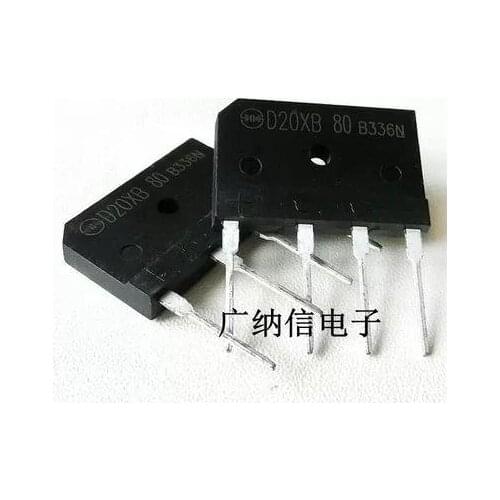 Free shipping new rectifier bridge pile D20XB80 DIP4 800V 20A 10pcs/lot