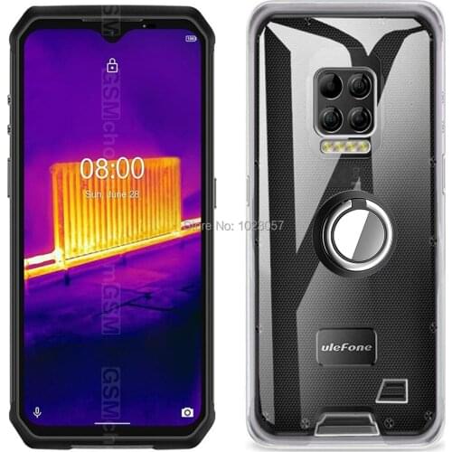 Case For Ulefone Armor 9 Cover Magnetic Car Finger Ring Holder Soft TPU Shockproof Case Cover For Ulefone Armor 9 9E Coque