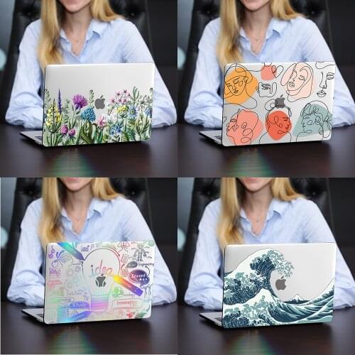 MTT Floral Crystal Case For Macbook Pro Air 13 M1 A2337 A2338 2020 Laptop Cover 11 12 13 15 16 inch With Touch Bar A1706 A1932