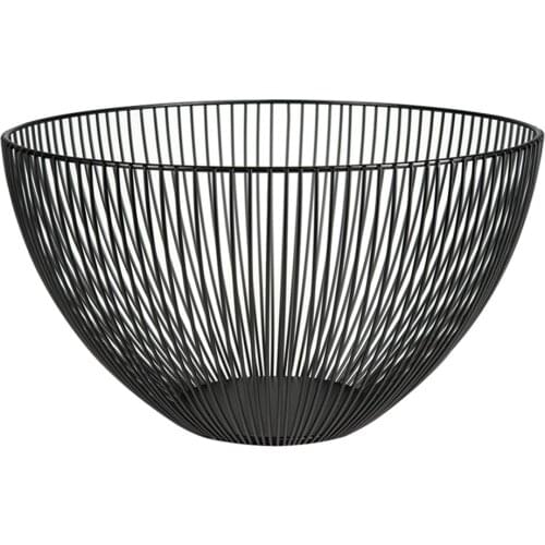 Fruit Holder Vegetable Basket Iron Wire Candy Biscuit Bowls Tray Kitchen Food Storage LBShipping