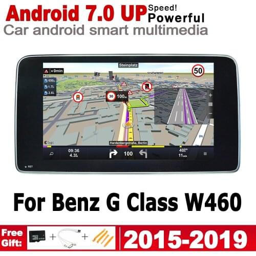 IPS Android 7.0 up car player For Mercedes Benz G Class W460 2015~2019 NTG original Style Autoradio gps navigation Bluetooth
