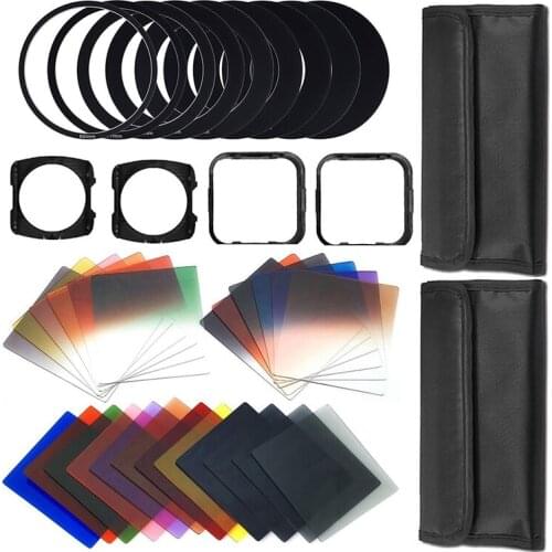 41 Pcs Square gradient lenses + ND Filter Kit