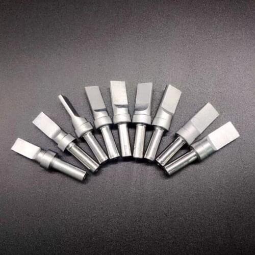 10pcs/lot High-frequency 500 robot USB Data line soldering tip for 205 automatic soldering machine welding iron tip