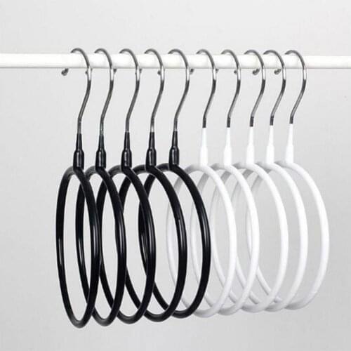 Holes Ring Holder Hook Scarf Wraps Shawl Ties Storage Hanger Bathroom Shelf Badkameraccessoires