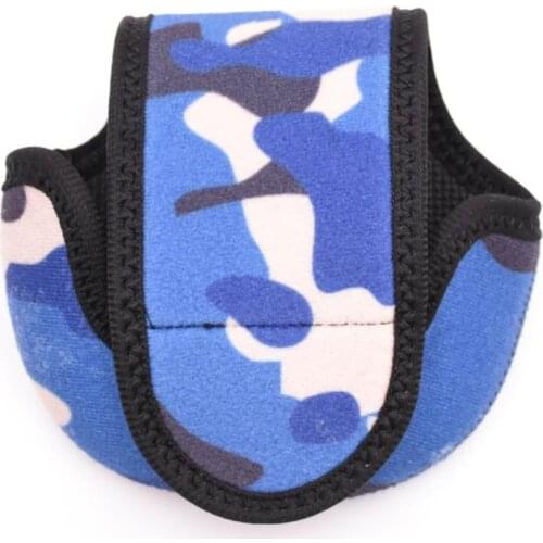 Portable Fishing Reel Bag Casting Baitcasting Wheel Cover Case Pouch Glove Fit for Most Tackles Package