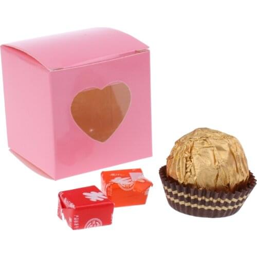 Hollow Heart Candy Boxes For Wedding Party Favors Baby Shower Gift Box