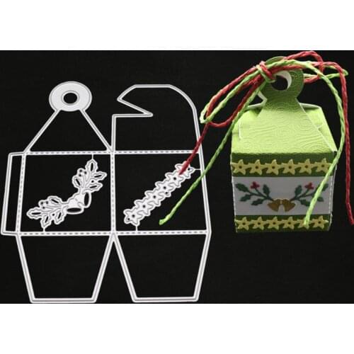 Christmas Bell Candy Box Metal Cutting Dies Stencil Scrapbooking DIY Album Stamp M17D
