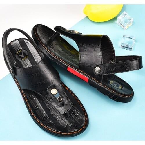 Sandalen Gladiators Sandalle Homme Sandale Sport Sandalias Para Hombre Cuero Sandals Outdoor Men Summer Work Ete For 2020 Piel