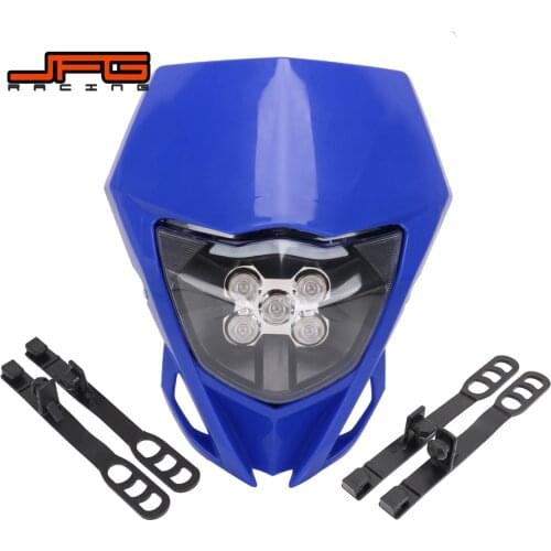 Motorcycle LED Headlight Headlamp Head Lamp Light For YAMAHA YZ125 YZ250 YZ250F YZ426F YZ450F WR250 WR250F WR426F WR450F