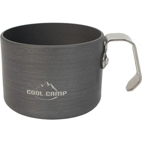 160ML Camping Picnic Cup Outdoor Mug Tourism Coffee Drink Cooking Tableware Picnic Equipment Tourist Trekking Hiking Travel