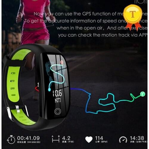 Waterproof swimming Smart Bracelet Heart Rate Blood Pressure Monitoring gps function Fitness Tracker Smart band Sports watch man