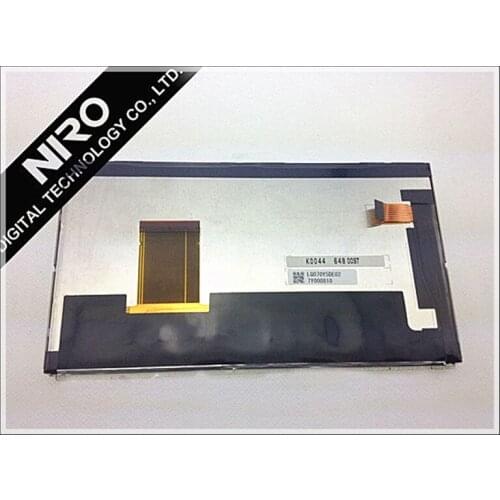 100% Brand New Original Car Navigation 7.0 inch 800*480 LCD Display Screen LQ070Y5DE02 LCD Panel For Car GPS Navigation