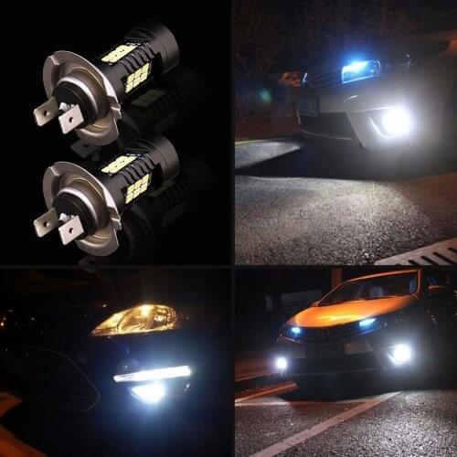 2Pcs h16 h16eu CANBUS ampoules blanc 5202 hb3 h7 h10 psx24w 21 LED 3030SMD Fog Light Bulbs Car Driving Lamp DRL 6000K HID White