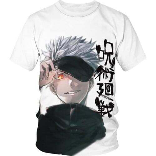 2021 animation Q spell back to war giant knotweed kernel 3 d digital printing round collar short sleeve T-shirt to figure custom