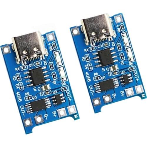 5V 3A Type-C USB Battery Charging Board 18650 batterie au Lithium chargeur module + Protection double fonctions