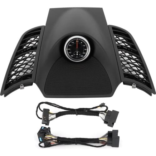 Car Styling Accessories Instrument Dashboard Panel Upper Cover Trim with Clock 958552189015Q0 Fit for 2011-2017