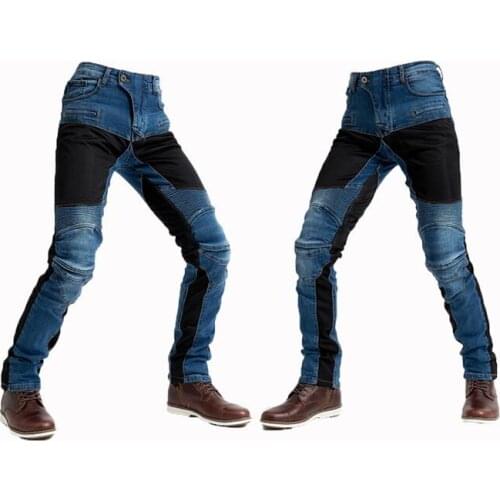 Motorcycle riding pants New style spring and summer breathable rider anti-fall motorcycle jeans men and women protective gear