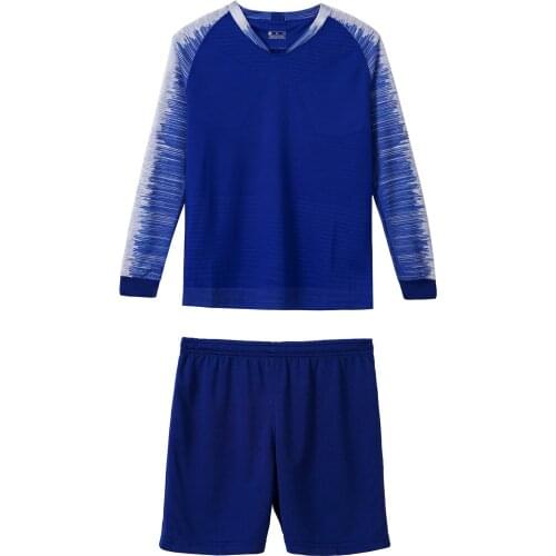 Kids Tracksuit Girls Boys Sport Suit Running Sets Long Sleeves Breathable Net Sport Tops and Shorts Set Football Training Outfit