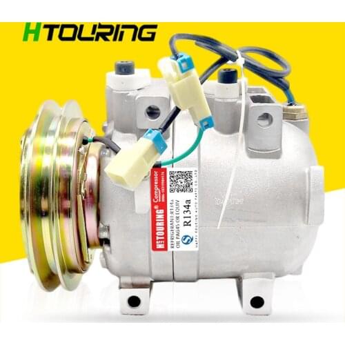 DKV14C Air AC Compressor for Car Hitachi Hyundai excavator R225-7 A5000-674-00-1 11N690040 11N6-90040 11N892040 50000674001