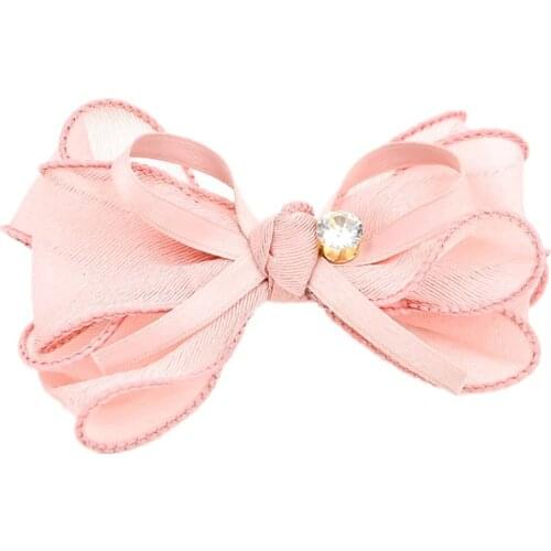Fancyin Hair clips Hair Bowknot Clips ribbon Hairpins girls Barrette Hair Accessories