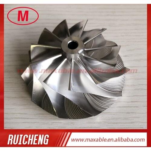 GT3576 58.00/76.13mm 11+0 blades turbo Milling/aluminum 2618/billet compressor wheel