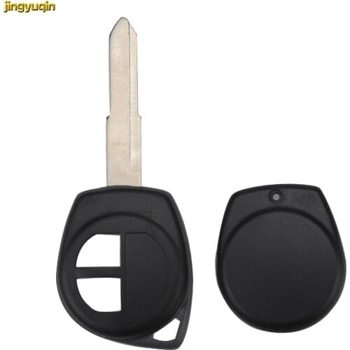Jingyuqin 2 Buttons Car Key Shell FOB for Suzuki Swift Grand SX4 Liana Aerio Vitara GRAND VITARA ALTO Jimny Key Styling