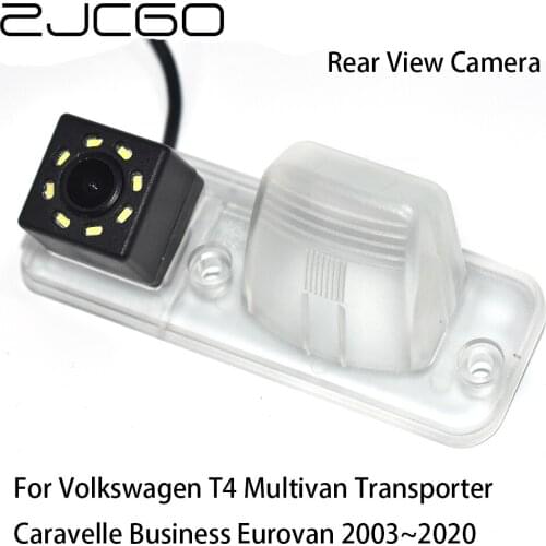 ZJCGO Car Rear View Reverse Back Up Parking Camera for Volkswagen T4 Multivan Transporter Caravelle Business Eurovan 2003~2020