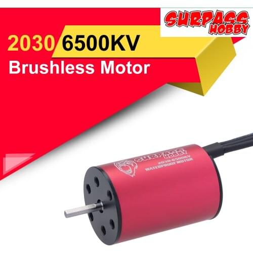 SURPASS HOBBY 2030 6500KV 7200KV Metal 2S Brushless Motor Waterproof Sensorless for 1:20 1:18 RC Drift Racing Car Truck