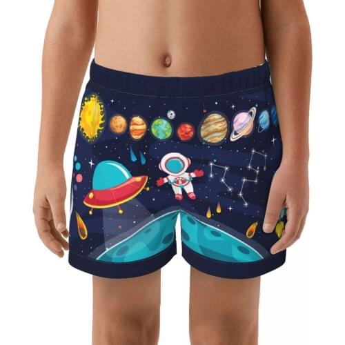 Star Universe Summer Swimming Trunks boy Swim Trunks Male Printing Swim Shorts Beach Surf Swimsuit Elastic Bathing Suit Swimwear