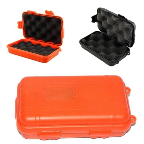 Outdoor Shockproof Waterproof Airtight Survival Storage Case Container Carry Box 12cm*8cm*4cm