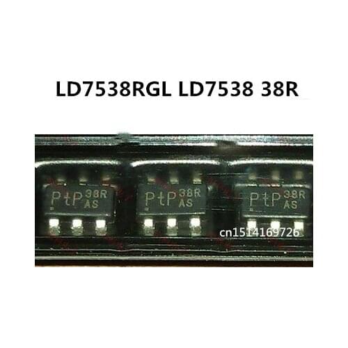 Original 5pcs/ LD7538RGL LD7538 38R SOT23-6