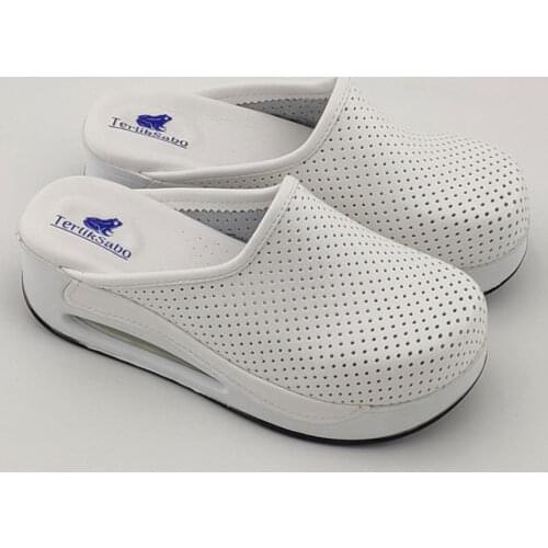 Orthopedic Sabo Slippers 2021 New Women Comfortable Comfort Nurse Doctor Hospital Orthopedic Cook Work Slippers Quality Medical