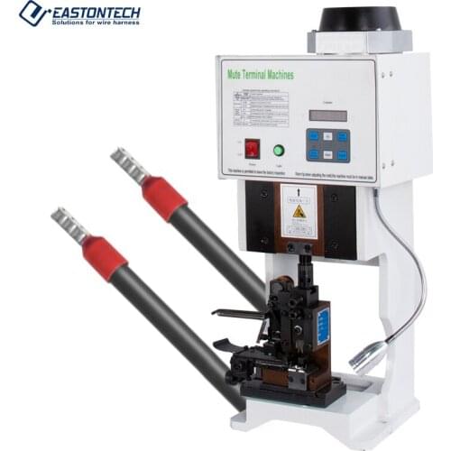 EW-09D Ultra-Quiet Terminal Machine withHorizontal Mode 220V or 110V Semi-Automatic Terminal Crimping Machine With Blade Mold 3T