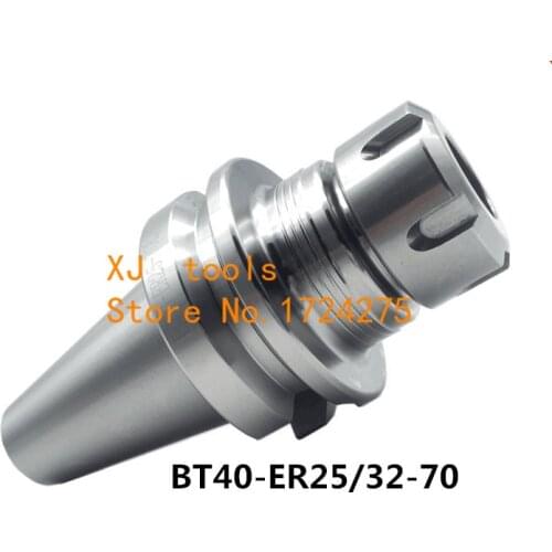 1pcs New BT40 ER32 BT40 ER32 ER25 ER20 ER16 ER11 70L Spring Collet Chuck CNC Toolholder Milling Lathe Cutter