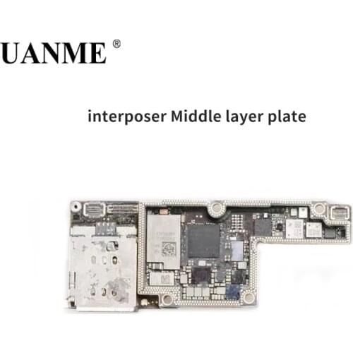 UANME For iphone X Double-stacked AP board and PF board connector BGA Reballing Middle Frame Middle-Level Layer Board Separater