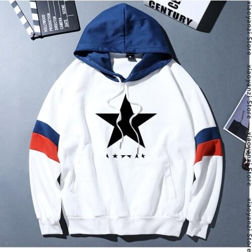 2021 Spring Autumn black star men women Sweatshirts cotton high quality streetwear casual hipster Hoodies brand Pullovers