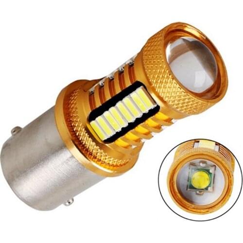 1PCS 1156 P21W BA15S 7506 Super Bright 1200LM CREE Chip LED Auto Brake Lamp Car Daytime Running Light Reverse Bulb Turn Signal