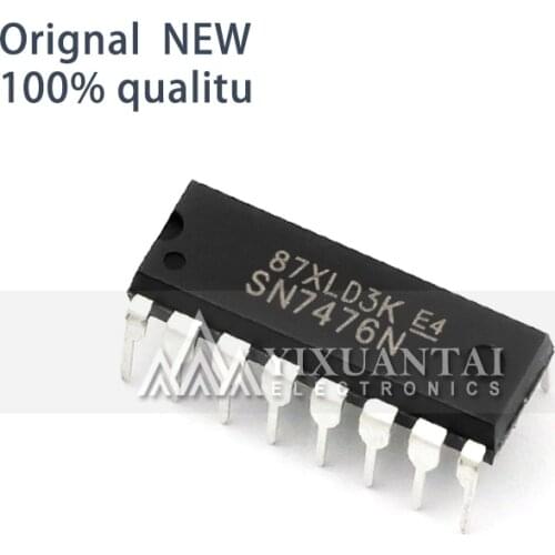 10pcs Original SN7473 SN7474 SN7475 SN7476 SN7480 SN7483 SN7485 SN7473N SN7474N SN7475N SN7476N SN7480N SN7483N SN7485N