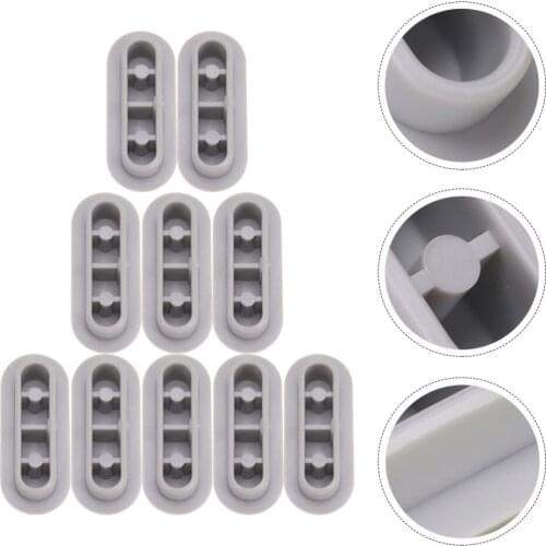 10pcs Universal Toilet Seat Cushion Pads Toilet Seat Bumper Toilet Seat Gaskets