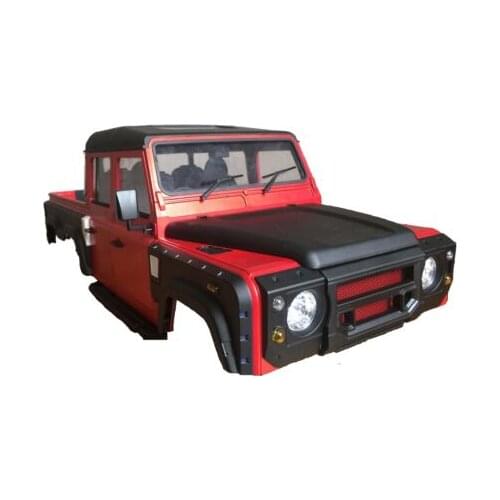 334mm 119mm 1/10 Wheelbase Plastic Car Shell Part for 6*6 Pickup RC Rock Crawler TH04764-SMT4