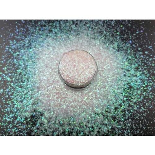 50g Mermaid Chunky Nail Art Glitter Iridescent Irregular Nail Mix Sequins Pigment Acrylic Manicure Decoration For Nail Shimmer