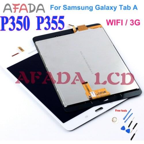 Afa 8.0" LCD For Samsung Galaxy Tab A SM-P350 P350 SM-P355 P355 LCD Display Touch Screen Digitizer Glass Assembly 8.0 SM-P355