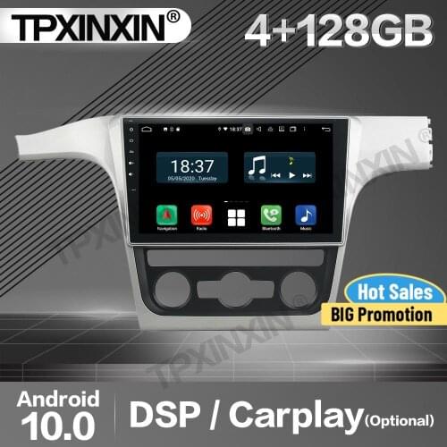 128G Carplay Car Radio 2 Din Stereo Receiver Android For VW Passat 2013 2014 IPS GPS Navigation Player Audio Recorder Head Unit
