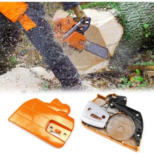 Chain Brake Clutch Side Cover Guard for 340 345 346 350 353 357 359 Chainsaw Replacement T5UC