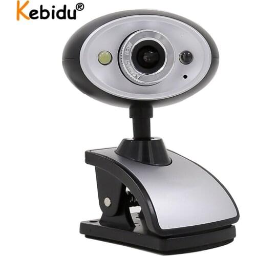 Digital USB Webcam Web Cam Camera With MIC Clip-on for Computer Laptop Web Camera 360 Degree Usb Camera