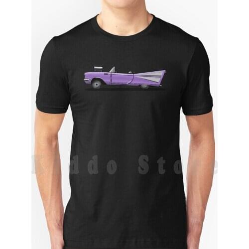 Purple Impala T Shirt Print For Men Cotton New Cool Tee Impala 70S 80S 90S Old School Retro Vintage Low Rider Car Cars Driving